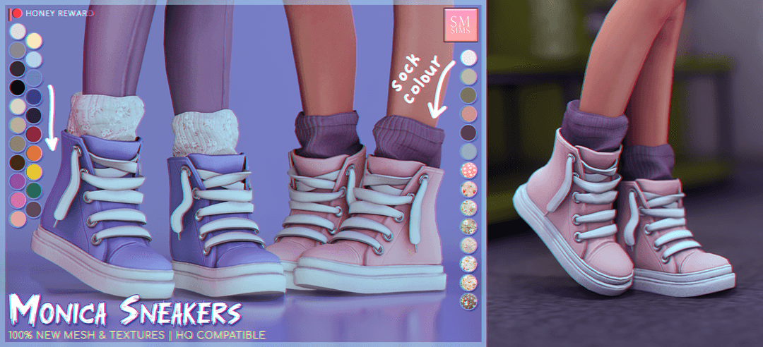 Галерея мода Кроссовки Monica Sneakers #2